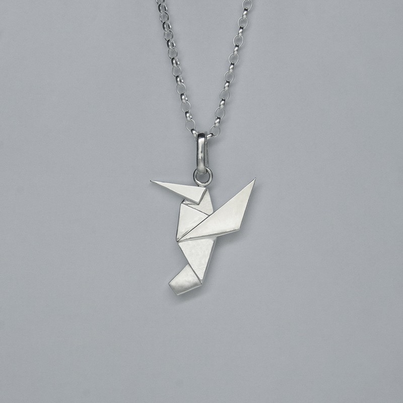 Pendentif Origami Colibris