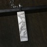 Pendentif gravé Oiseau