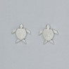 Boucles d'oreilles Origami Tortue